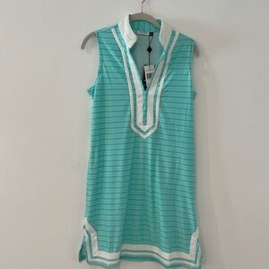 NWT Cabana Life Naples Sleeveless Tunic Dress Size Small